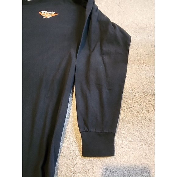 C2B Men Size XL 2-SIDE PRINT T-Shirt Country To The Bone Motorcycle Angle Wings - Picture 6 of 10